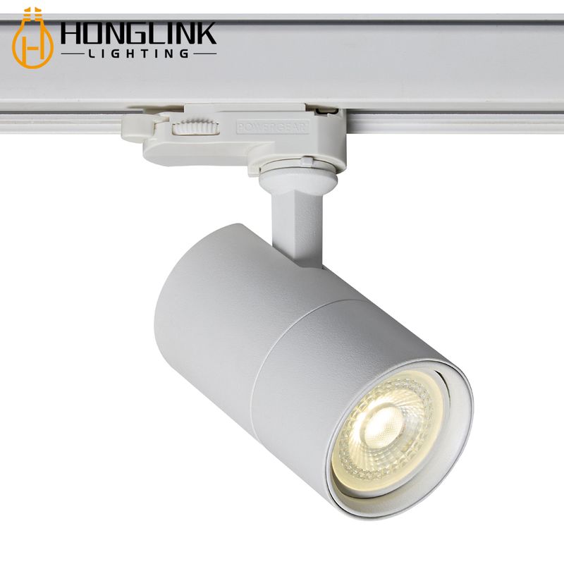 High Quality Indoor Track Lighting Modern Adjustable LED Spot Track Lights Ceil Surface Recessed Mounted Rail Aluminum