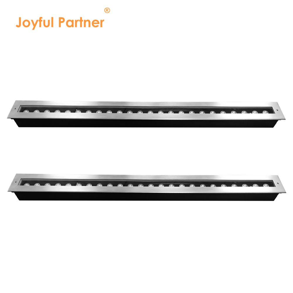 1000mm Linear Ground Light IP67 Stainless Steel Pathway Lamp Architectural Recessed Underground Light Landscape Project