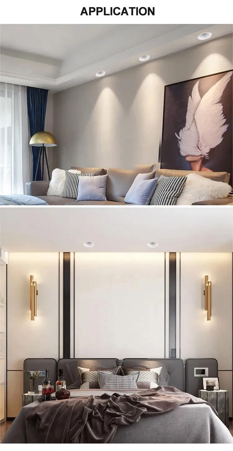Trimless Ceiling recessed led down light 9