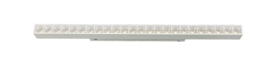 24W Low Voltage 48V Linear Magnetic Track Light for Indoor Decorating