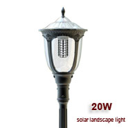 Solar landscape light