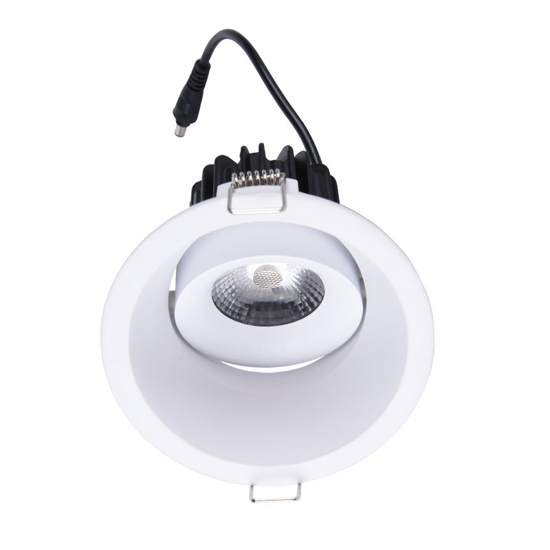 Jewelry Store Customizable 0-10V Smart Dimmable Downlight Recessed LED Anti Glare Round Down Light