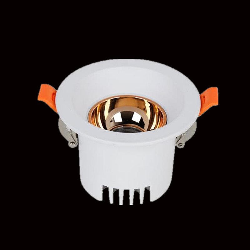 High Lumen COB Recessed Ceiling Downlight Round 10W SAA Approved Trimless LED Down Lights