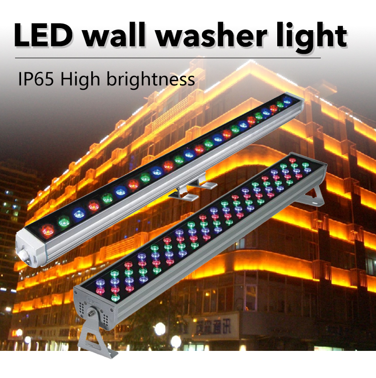 High Power Ip68 Waterproof Rgb 18w 25w 36w 40w 50w Aluminum Recessed Outdoor Led Wall Washer