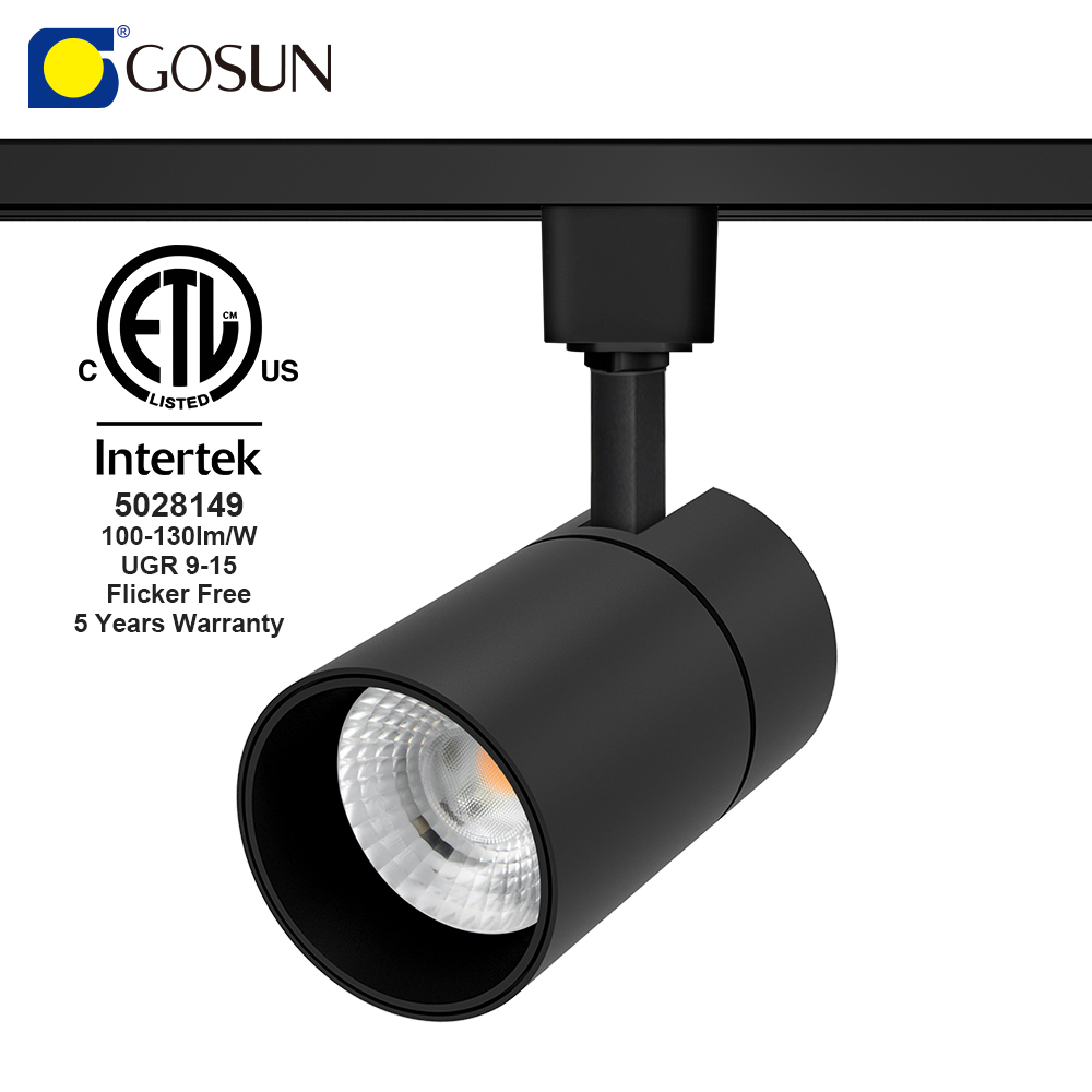 100-240v US Standard 3 Way Single Phase Led Spot Tracklight 13W Led Track Light