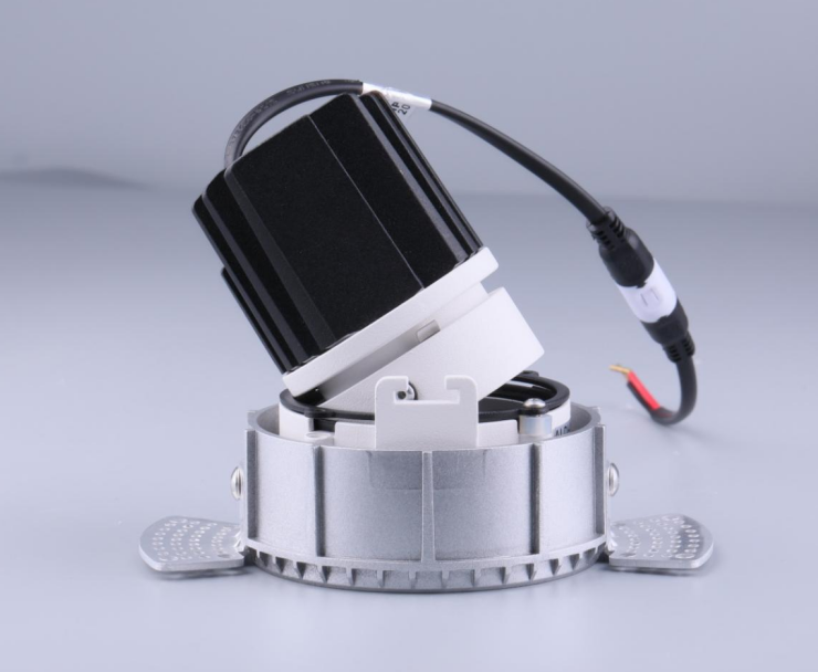 Module European Win Adjustable Mr16 Gu10 Anti Glare Downlight Aluminium Recessed Led Downlight Indoor Trimless Gu10 Spotlight