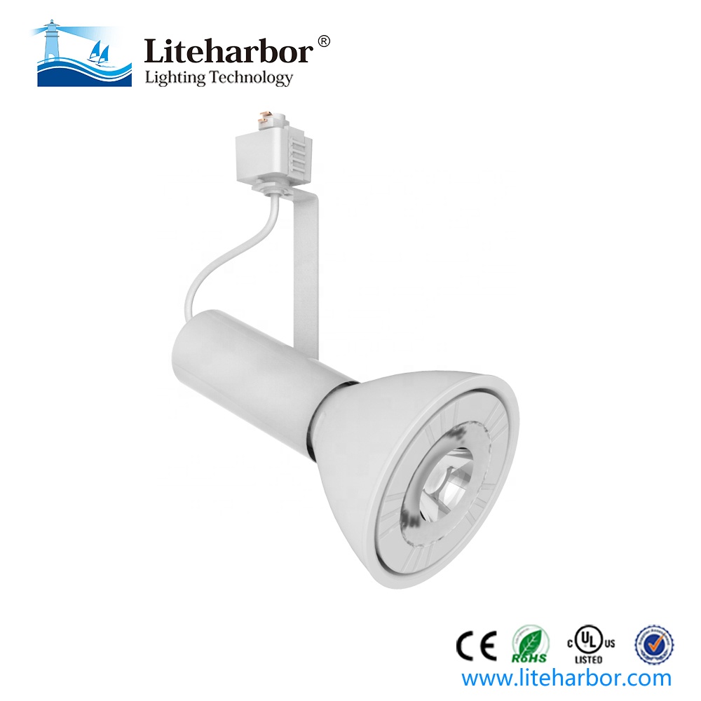 Indoor Mini Spotlight Surface Led E26 Spot Focus Lamp Adjustable Magnetic Track Light for Shop