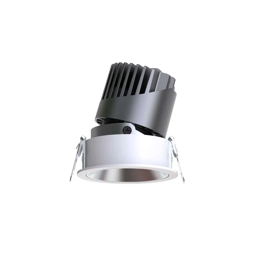Spring Clip COB COB LED Spotlight - Plaster in Type, High CRI 92+ for Artwork and Accent Lighting in Museums