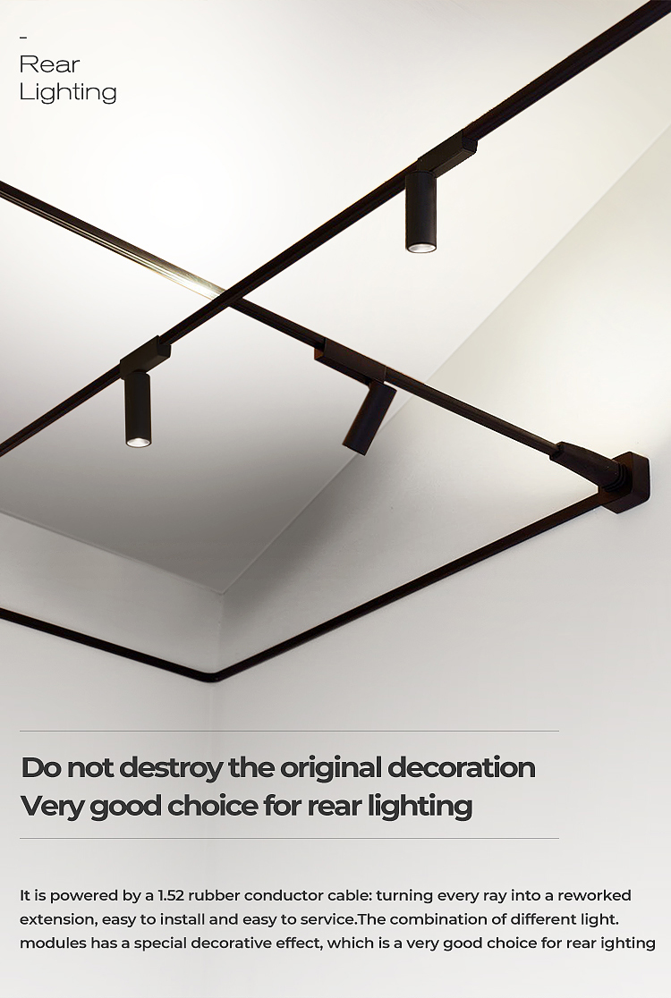 Linear Modulation Track Lighting