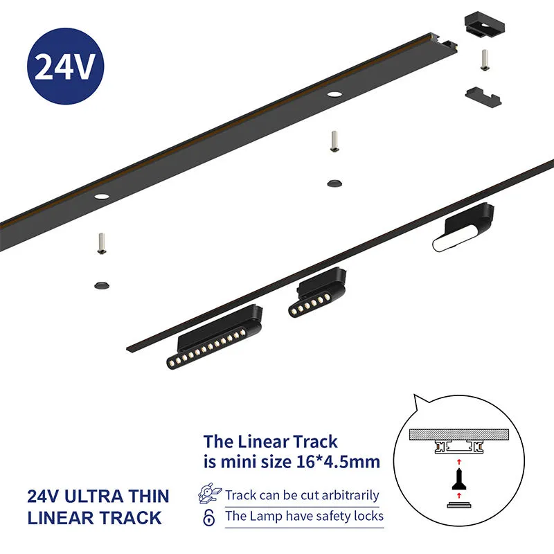 Magnetic Track Light Detail