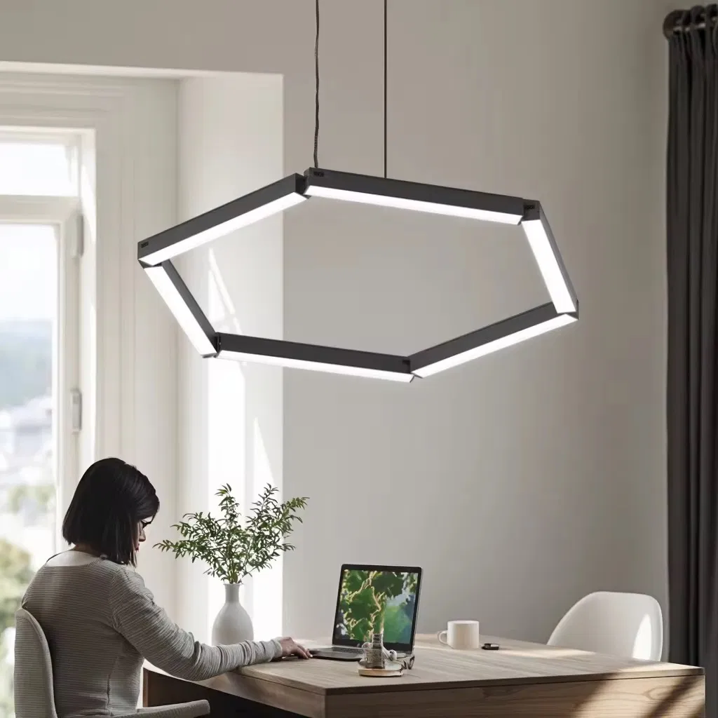 High Quality Office Pendant Lamp Commercial Building LED Linear Ceiling Light