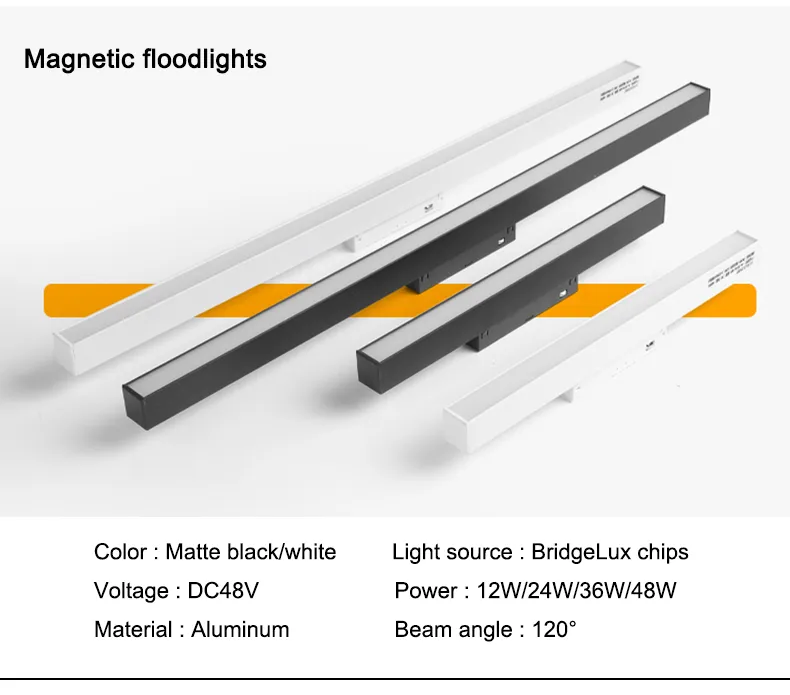 Magnetic LED Track Light