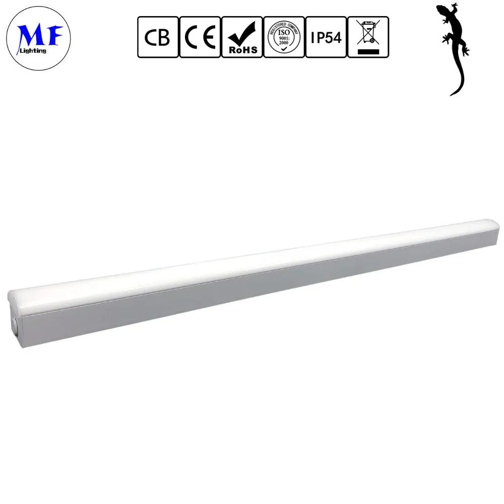 Factory Price 4FT 40W IP54 Commercial Indoor Home Office Classroom School Corridor Linkable Chandelier Ceiling Suspended Linear Pendant Tube Batten Light