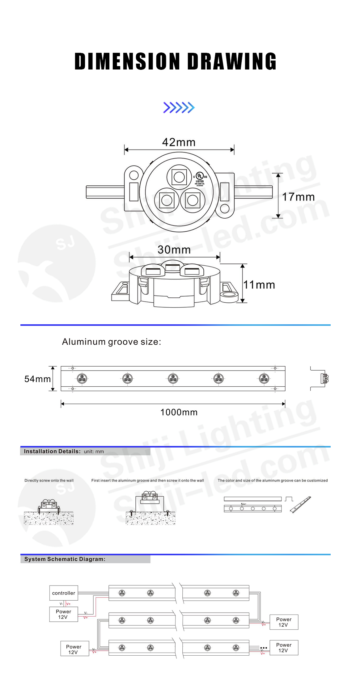 Product Size Specifications
