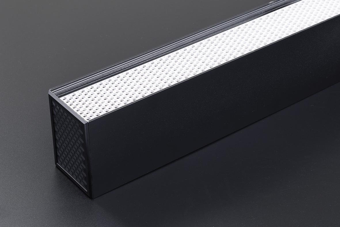 Commercial Suspension Aluminum Profile LED Office Transparency Pendant Linear Light