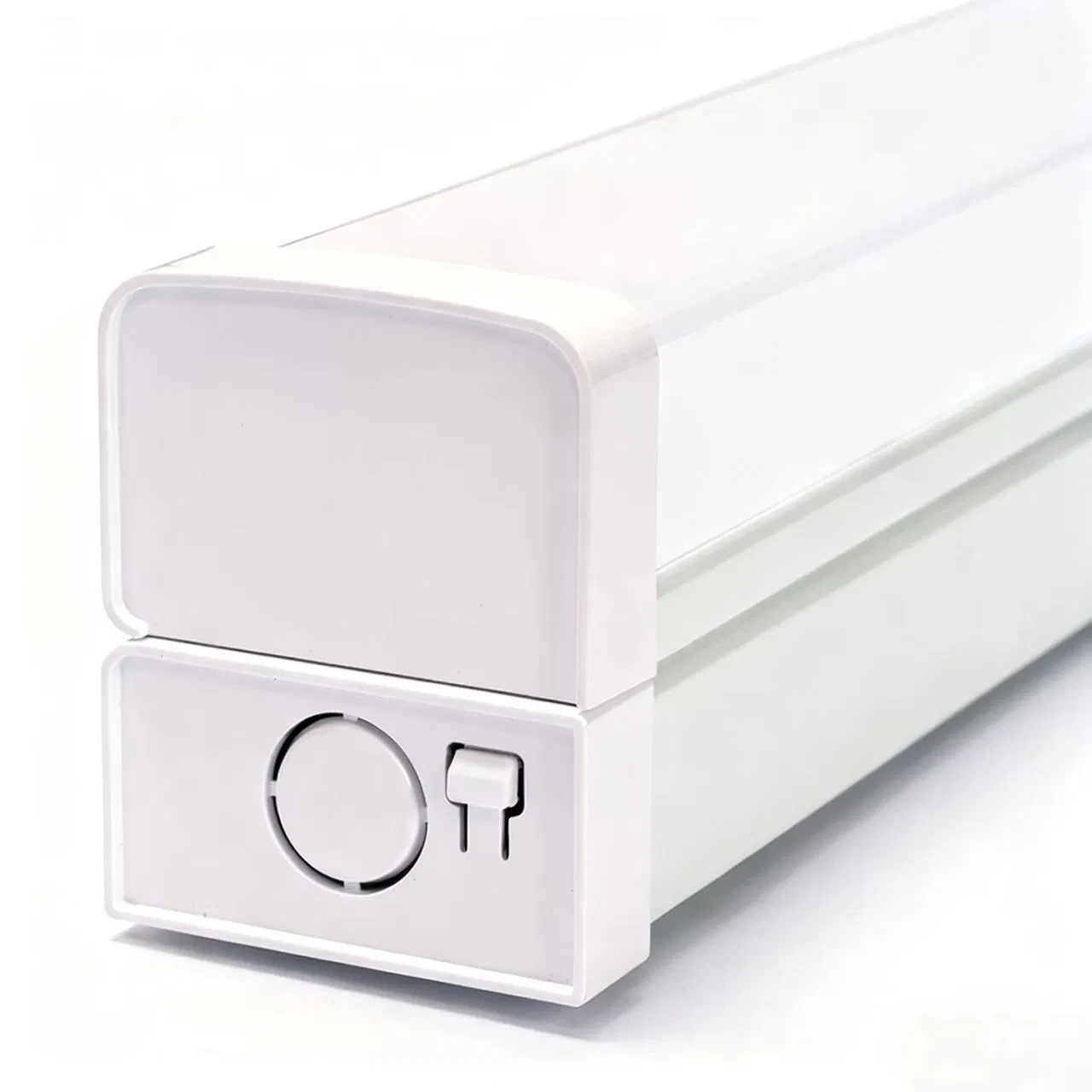 Us Warehouse LED Linear Strip Light 4FT 8FT 30W-80W CCT Selectable for Commercial Office Use Aluminum Lamp Body
