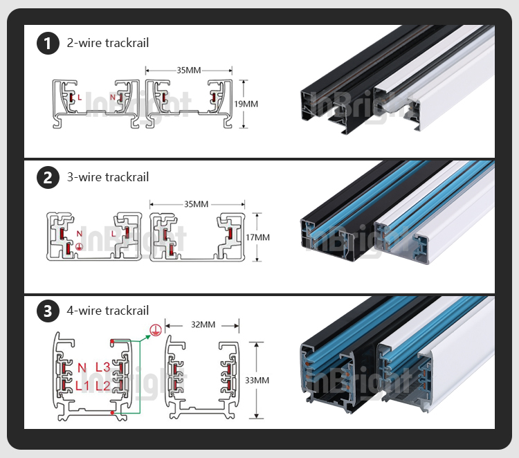 LED track spotlight view 9