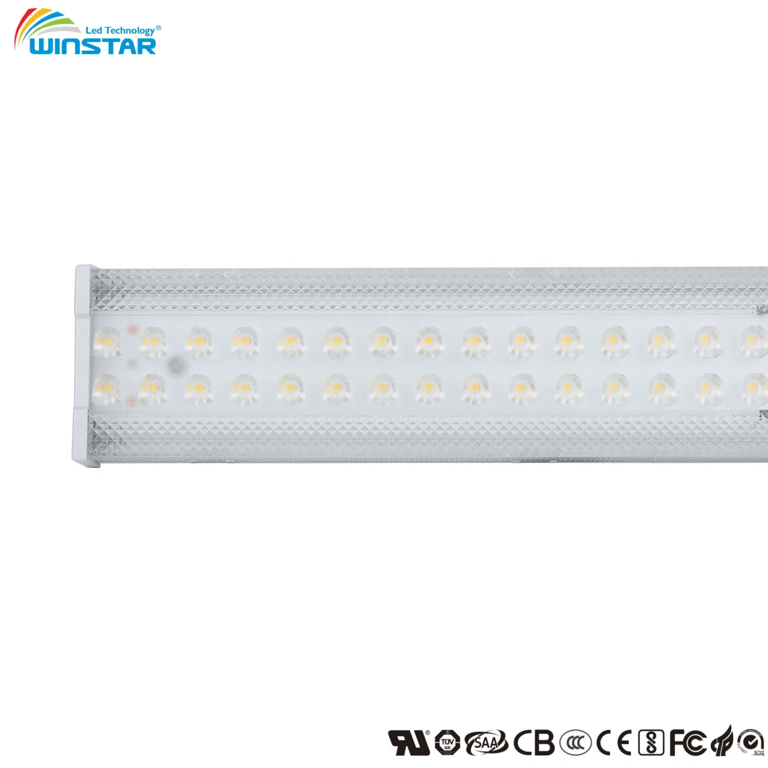 High Efficiency 180lm/W LED Track Linear Light for Commercial Supermarket Office Warehouse Lighting