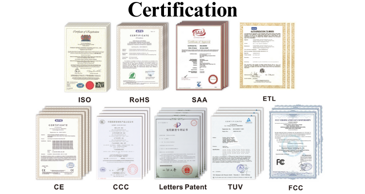Certification