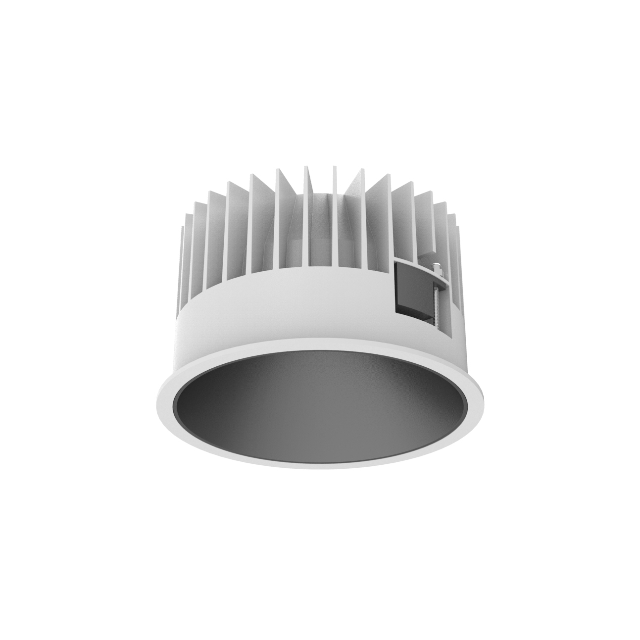 Modern Aluminum Deep Anti-Glare COB LED Downlight Recessed Ring Ceiling Spotlight IP54 with CRI 90 and 5-Year Warranty for Shop