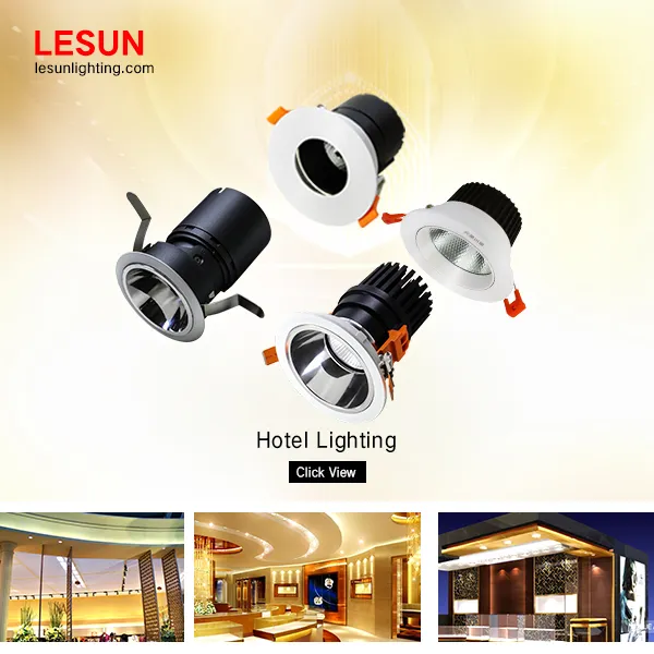 Modern Adjustable Angle 12W 15W 18W LED COB Track Spotlight Application 2