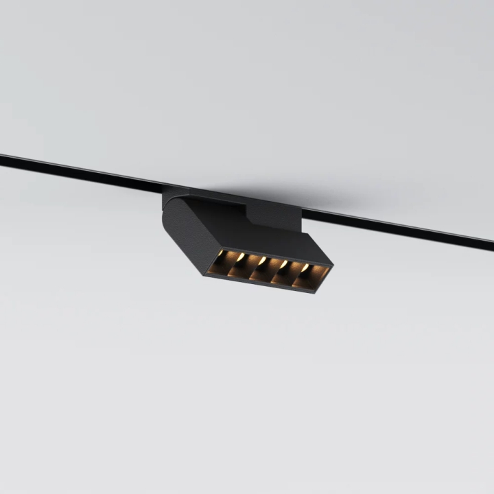 Magnet Track Magnetic Light System Linear Rail Trimless 48V Volts Surface Rails Round DALI LED Magnetic Track Light