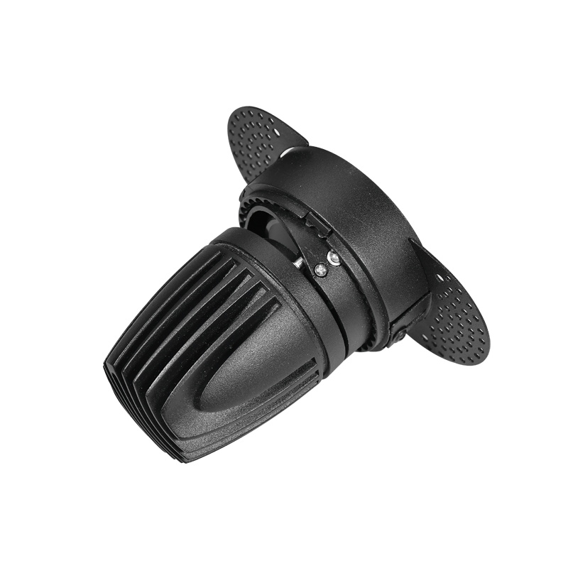 Indoor Lighting Anti Glare Adjustable 7W 9W 12W 15W COB Deep Recessed Trimless Downlight