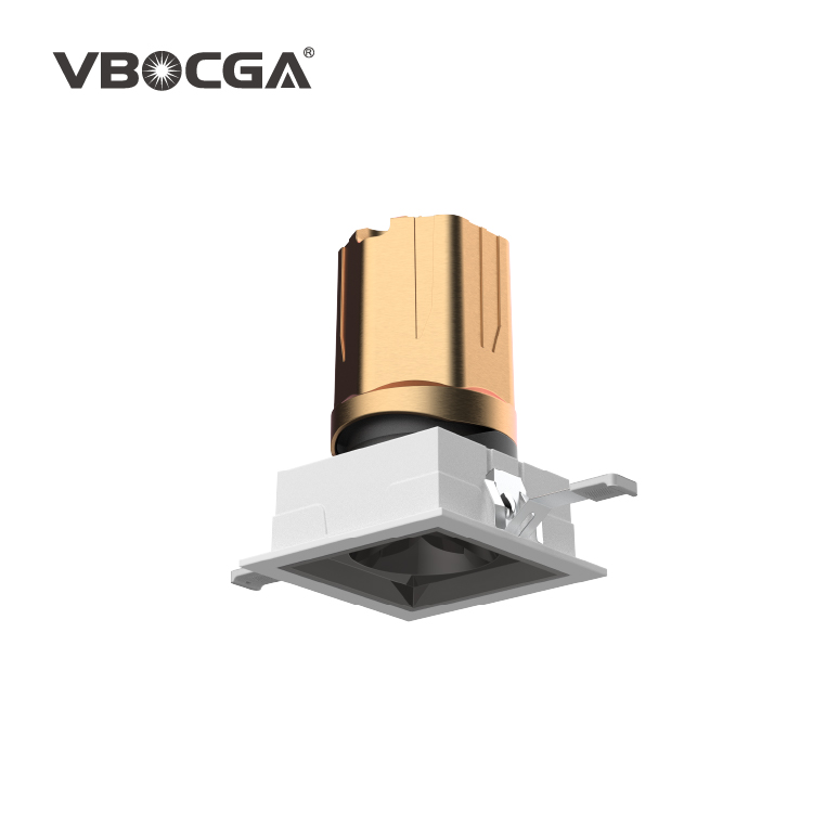 [Ra>95 Deep Anti-glare] Honeycomb Recessed Downlight Deep Aluminum Home Office Project Grade Dialux Support
