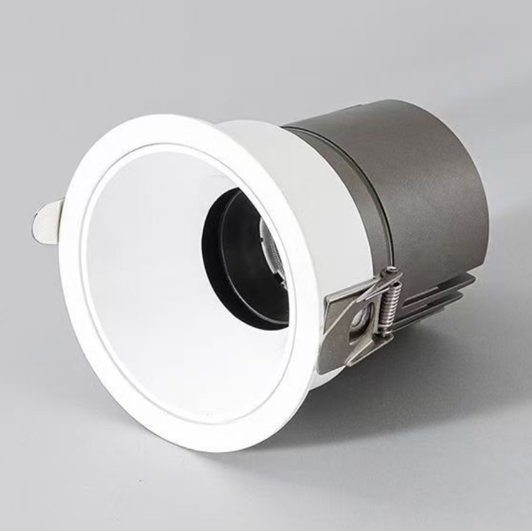 Recessed COB LED Anti-Glare Downlight Deep Cup Black Baffle 7W 12W 15W Adjustable Ceiling Spotlight High CRI 95+ 3-Year Warranty