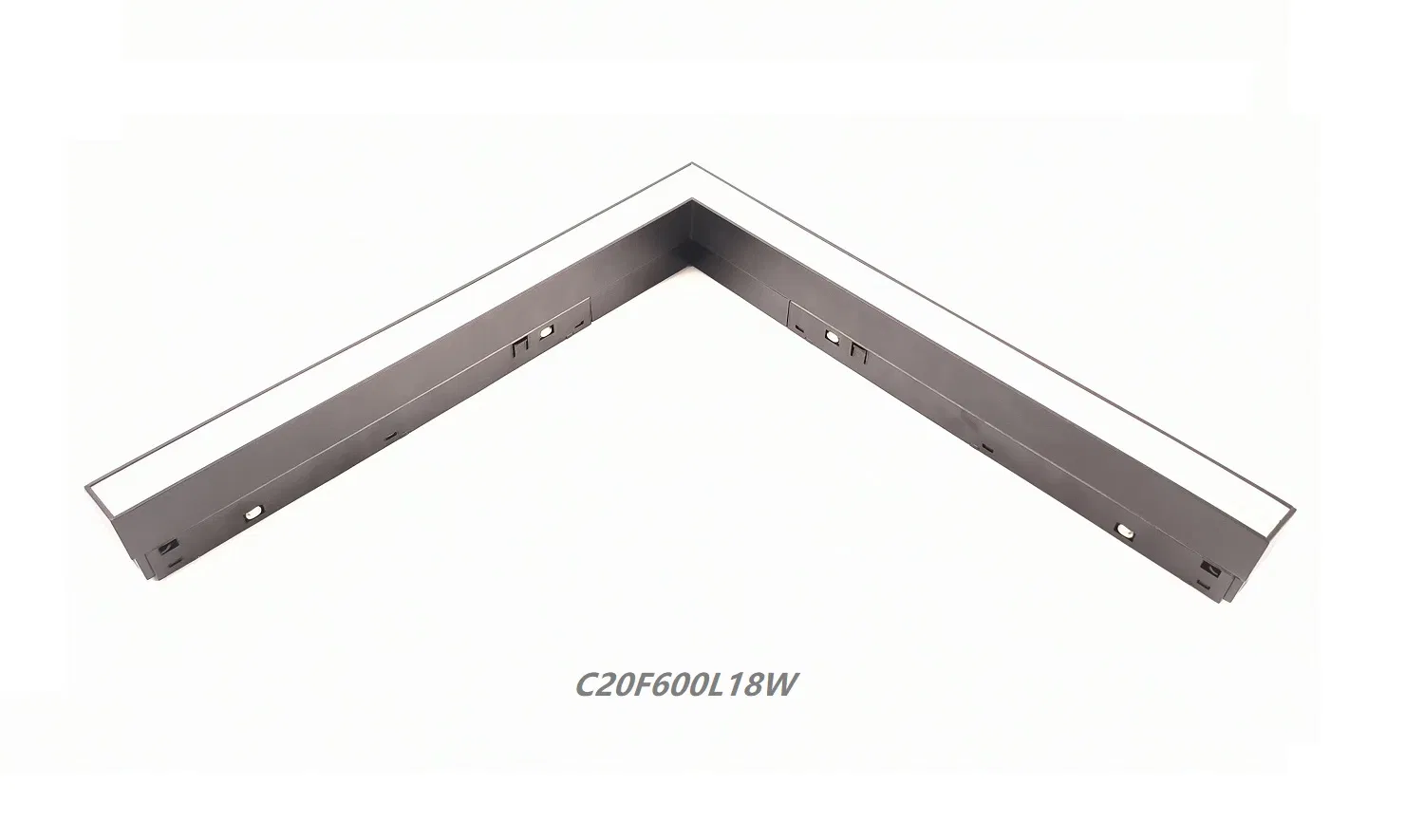 Magnetic 90° Corner L-Shaped Linear Floodlight 48V DC 18W Track Lights
