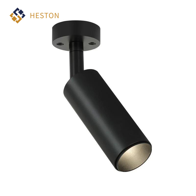 LED Modern Surface-Mounted Anti-Glare Ultra-Thin COB Spotlights High CRI 90 for Home Office 12W 3000K Certified Aluminum Construction