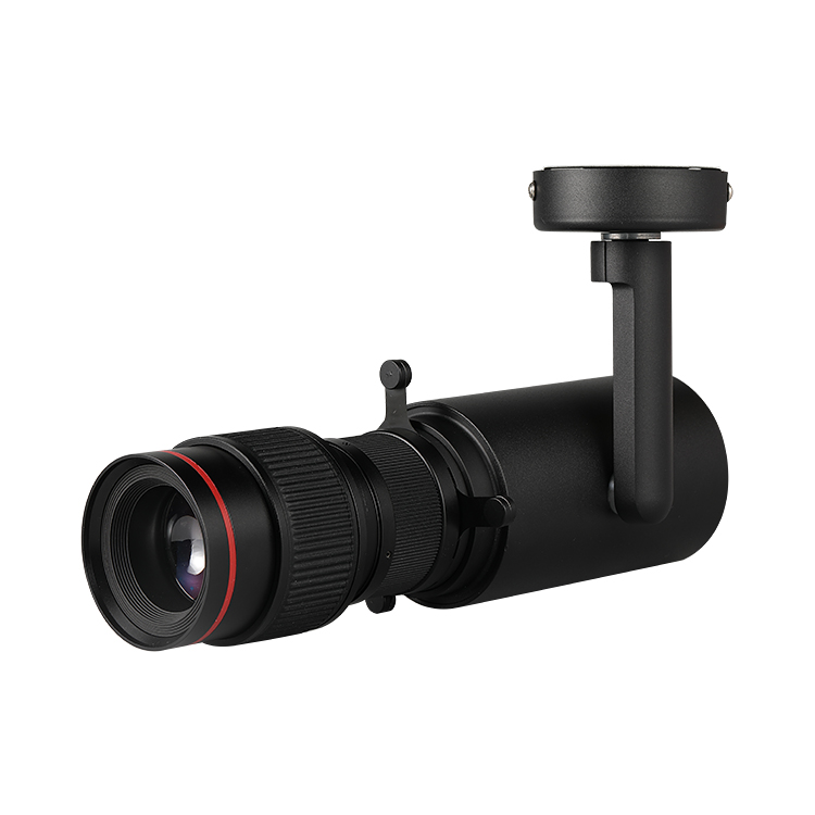 New Design with EU Patent of 30w Zoomable Surface Mounted Framing Projector Track Light for Museums/Hospitality/Art Gallery