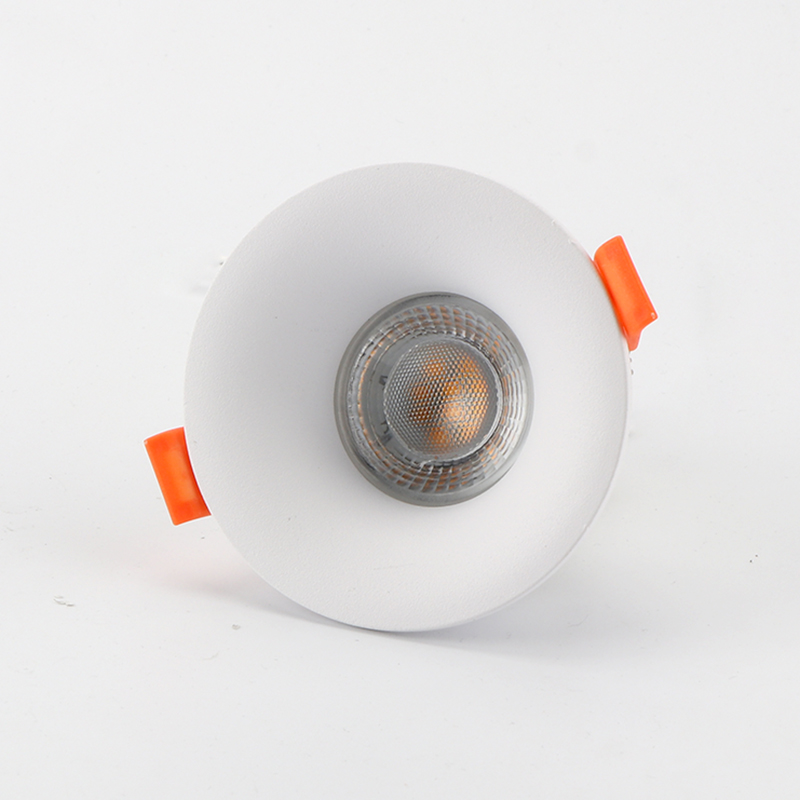 LED Recessed Trimless Adjustable Aluminum GU10 Downlight Module 7W Anti-Glare Dimmable