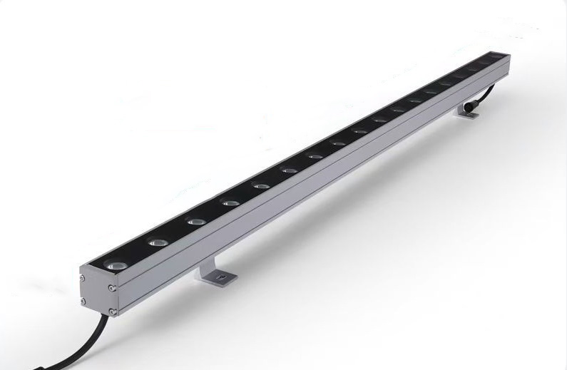 Anti-dazzle Grille AC220V IP65 Linear Building Facade Light LED Wall Washer for Outdoor Architectural Lighting
