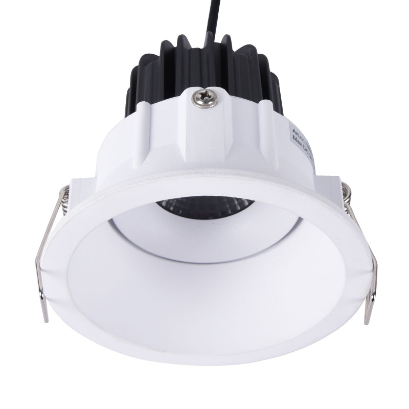 Jewelry Store Customizable 0-10V Smart Dimmable Downlight Recessed LED Anti Glare Round Down Light