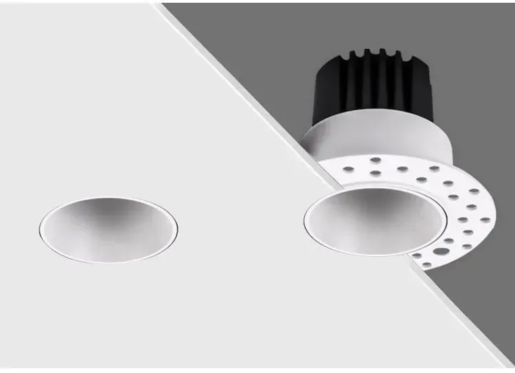 Trimless Ceiling recessed led down light 2