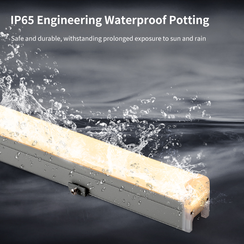 Outdoor IP65 Aluminum LED Linear Light 24V Architecturer Light Waterproof External Control Landscape Lighting System