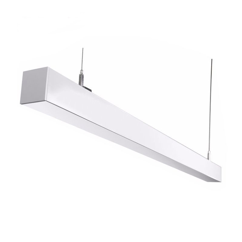 Direct &amp; Indirect Architecture Led Linear Light Aluminum Modern Pendant