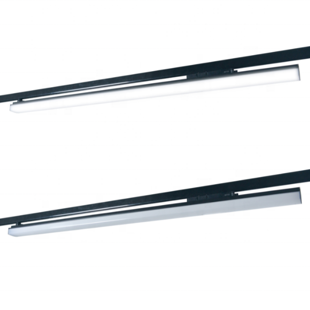 RONSE Mall Lighting Rail System Linear Track Led Supermarket Spot Down Light 50W Stop Stores Linear Track Led Light