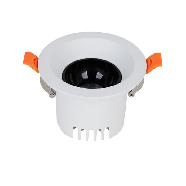 High Lumen COB Recessed Ceiling Downlight Round 10W SAA Approved Trimless LED Down Lights