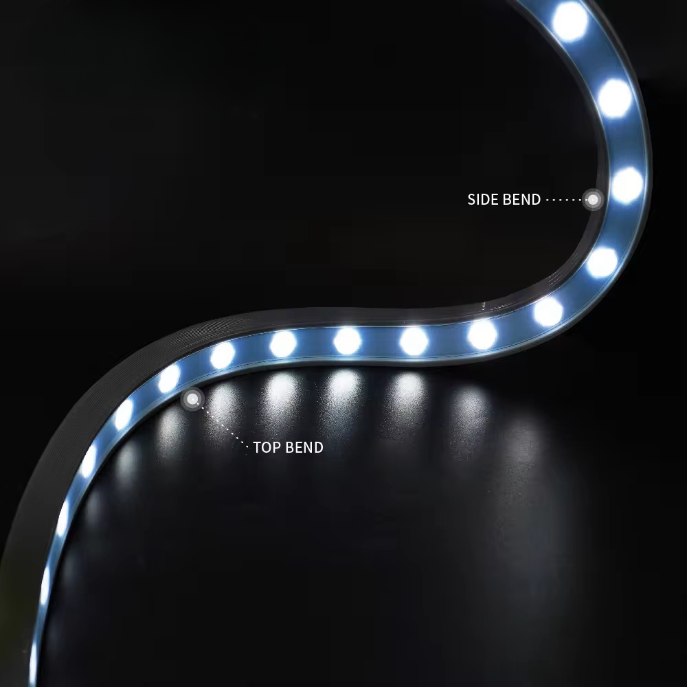 DMX512 Optic 3D 2020 LED Wall Washer Free Bend 2835/3030/5054 USB IP67 Landscape Indoor/Outdoor CRI90 Dimmable Various Beam