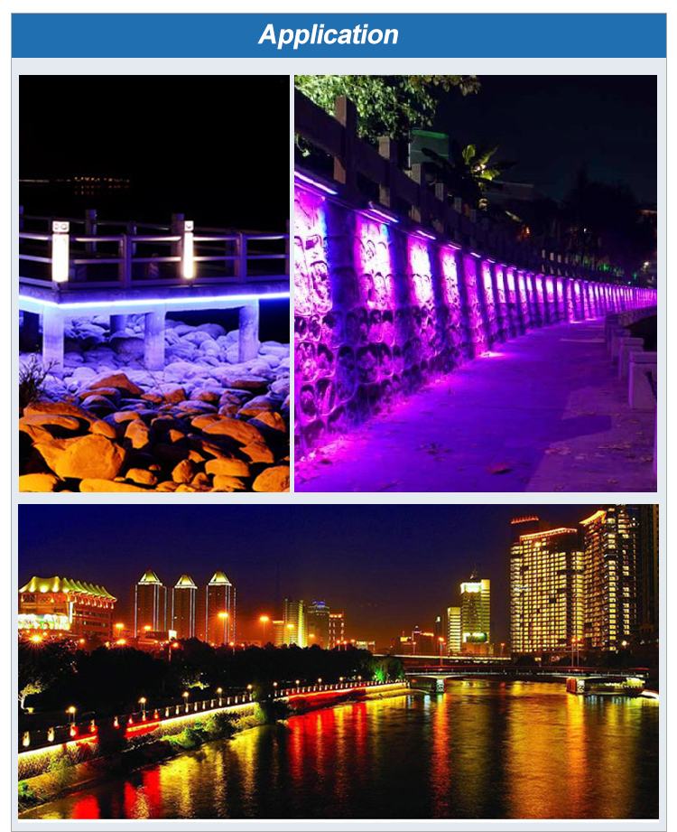 High Power Ip68 Waterproof Rgb 18w 25w 36w 40w 50w Aluminum Recessed Outdoor Led Wall Washer