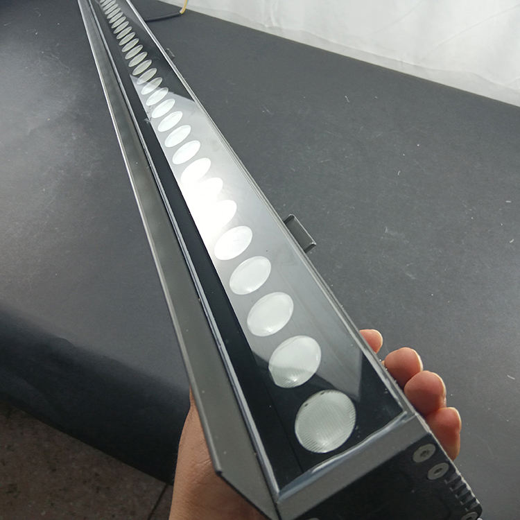 Professional Outdoor Facade Building Exterior Lighting IP65 Waterproof Dmx 512 Led Strip Pixel bar Linear Led Wall Washer Light
