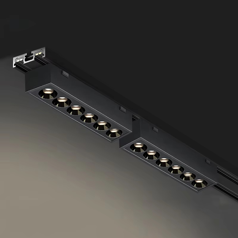High CRI LED Track Spotlights with Pendant Lamps, Modern Home Lighting Fixtures for Interior Decoration
