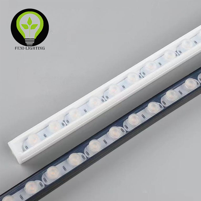 DMX512 Optic 3D 2020 LED Wall Washer Free Bend 2835/3030/5054 USB IP67 Landscape Indoor/Outdoor CRI90 Dimmable Various Beam