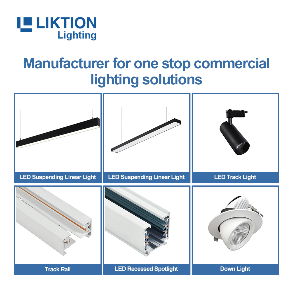 Smart Tuya Linear Grill Flood Spotlight Surface Embedded Removable Magnetic Light Track for Commercial &amp; Home Projects