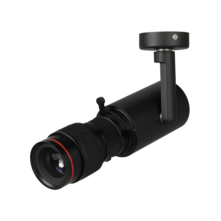 New Design with EU Patent of 30w Zoomable Surface Mounted Framing Projector Track Light for Museums/Hospitality/Art Gallery