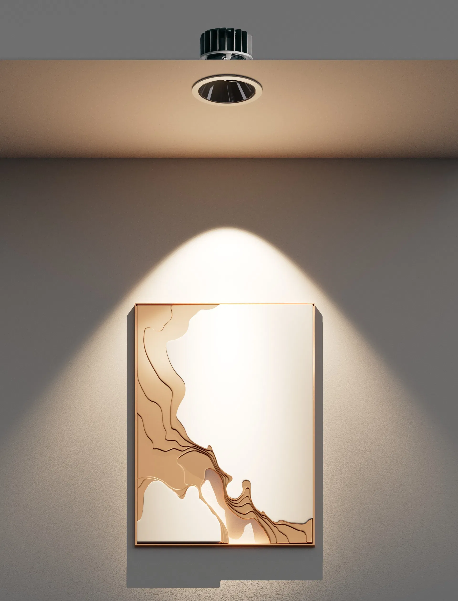 Spotlight 7W LED Indoor Dimmable Adjustable Tiltable High CRI Swivel CE RoHS COB Downlight