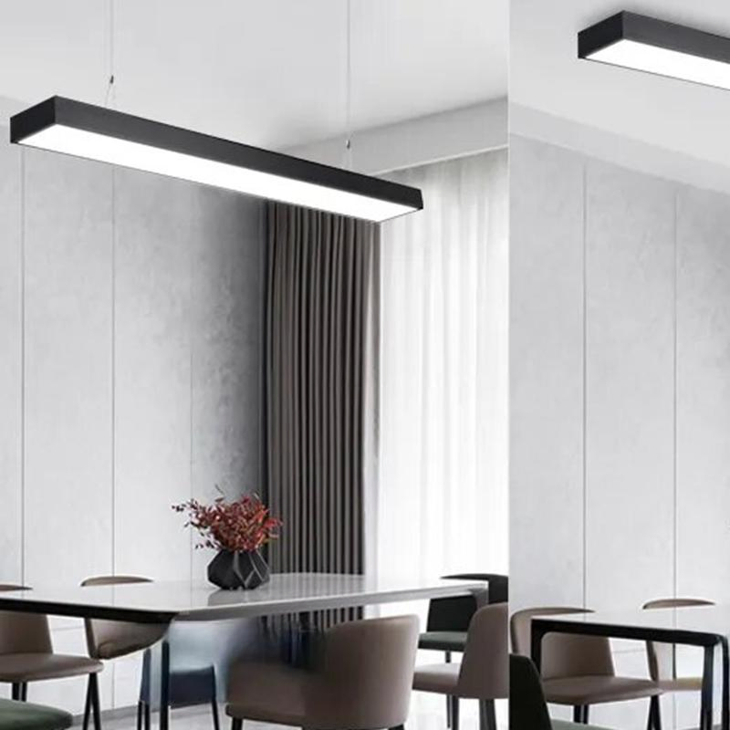 Mounted Pendant Hanging Line IP65 Waterproof Lamp 2FT 4FT Office Commercial LED Linear Light