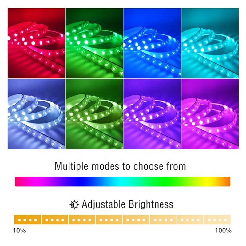 LED Wall Washer Light Outdoor Flexible RGB LED Strip Light Wall Washer